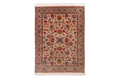 Lot 50 - A FINE TABRIZ LARGE RUG, NORTH-WEST PERSIA