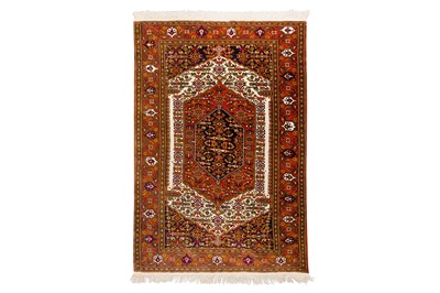 Lot 54 - A FINE SENNEH RUG, WEST PERSIA