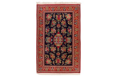 Lot 39 - A VERY FINE QUM RUG, CENTRAL PERSIA