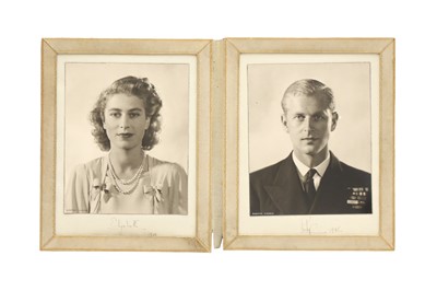 Lot 547 - Elizabeth, Princess & Philip, the Duke of Edinburgh