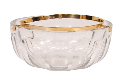 Lot 257 - A BACCARAT CRYSTAL HARCOURT CAVIAR BOWL