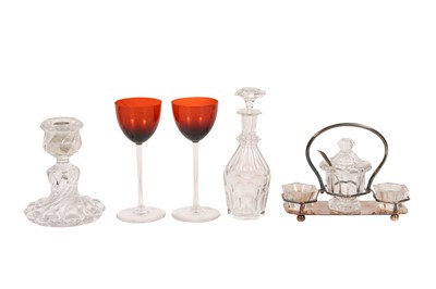 Lot 256 - A GROUP OF BACCARAT CRYSTAL ITEMS