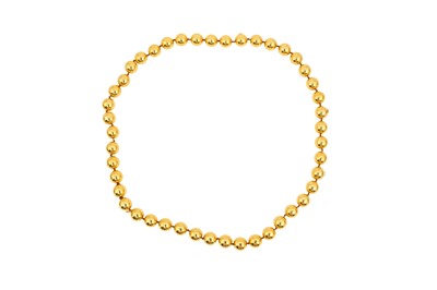 Lot 414 - Chanel Oversized CC Bead Necklace