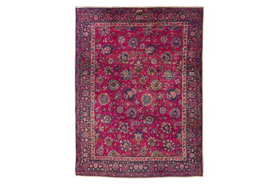 Lot 69 - A FINE MESHED CARPET, NORTH-EAST PERSIA