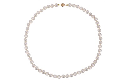 Lot 47 - AN PEARL IMITATION NECKLACE