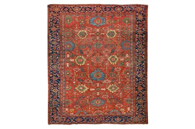 Lot 95 - AN ANTIQUE HERIZ CARPET, NORTH-WEST PERSIA