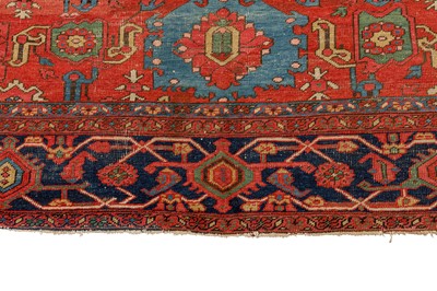 Lot 95 - AN ANTIQUE HERIZ CARPET, NORTH-WEST PERSIA