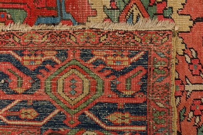 Lot 95 - AN ANTIQUE HERIZ CARPET, NORTH-WEST PERSIA