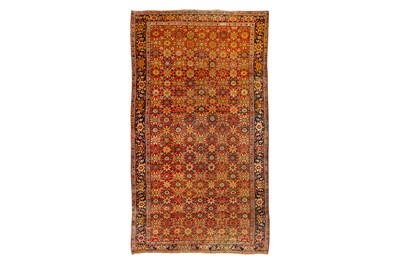 Lot 93 - A FINE ANTIQUE BIJAR KELLEH, NORTH-WEST PERSIA