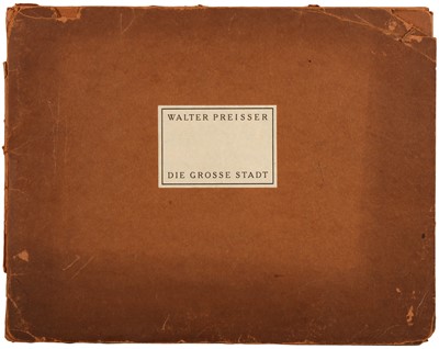 Lot 275 - WALTER PREISSER (GERMAN C.1900-1949)