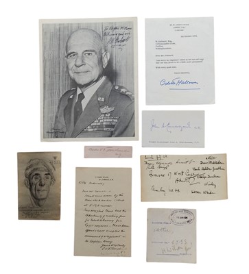 Lot 86 - Autograph Collection.- Military Interest