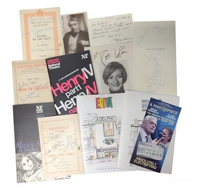 Lot 100 - Autograph Collection.- Theatre Interest