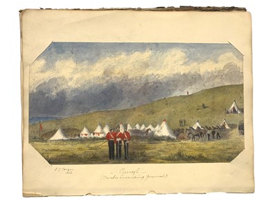 Lot 54 - Irish, Caribbean and military interest: Album