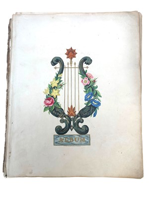 Lot 54 - Irish, Caribbean and military interest: Album