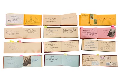 Lot 61 - Autograph Albums - Artists, Authors, Designers and Architects