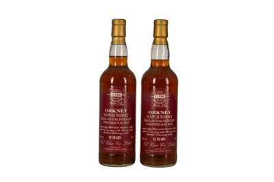 Lot 324 - SPIRITS ORKNEY SCOTCH WHISKY UNBLENDED PURE MALT, EL VINO 18 YEARS 2x70cl, 40% Vol