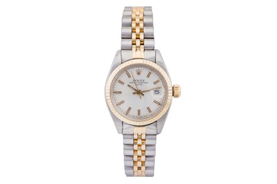 Lot 110 - Lady's Oyster Perpetual 'Date' Bracelet Watch