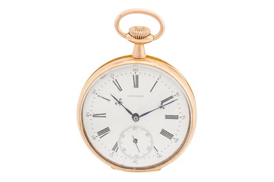 Lot 145 - Longines - An Early 20th Century Open-Faced Pocket Watch