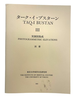 Lot 45 - Taq-I Bustan III: Photogrammetric elevations, 1983