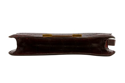 Lot 299 - λ Hermes Brown Shiny Crocodile Constance 23
