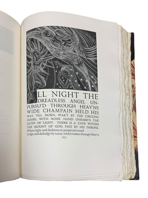Lot 134 - Golden Cockerel Press. Milton. Paradise Lost. 1/200. 1937