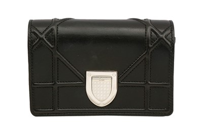 Lot 422 - Dior Black Diorama Mini Chain Bag