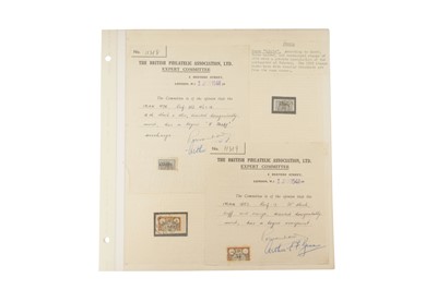 Lot 3 - IRAN/PERSIA Lions 1881/1909 Inverted Centres