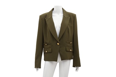 Lot 222 - Veronica Heard Isle Army Roya Dickey Jacket - Size 14