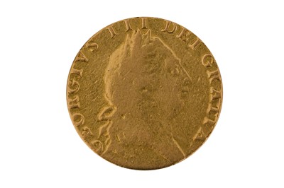 Lot 81 - A GEORGE III 1791 SPADE GUINEA.