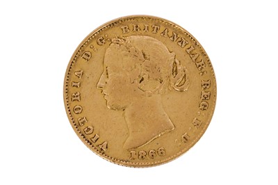 Lot 89 - AN AUSTRALIA SYDNEY MINT 1866 YOUNG HEAD VICTORIA SOVEREIGN