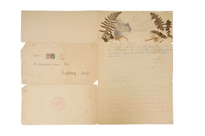 Lot 23 - SWITZERLAND 1897 Hergiswil to Strasbourg