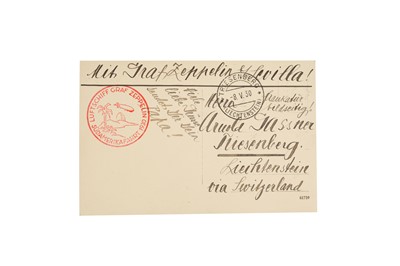 Lot 76 - LIECHTENSTEIN / SPAIN Zeppelin 1930