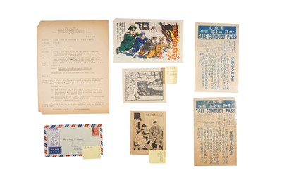 Lot 92 - KOREAN WAR U.S. Propaganda Leaflets