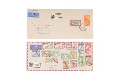 Lot 153 - Zanzibar 1964 Independence Registered Covers