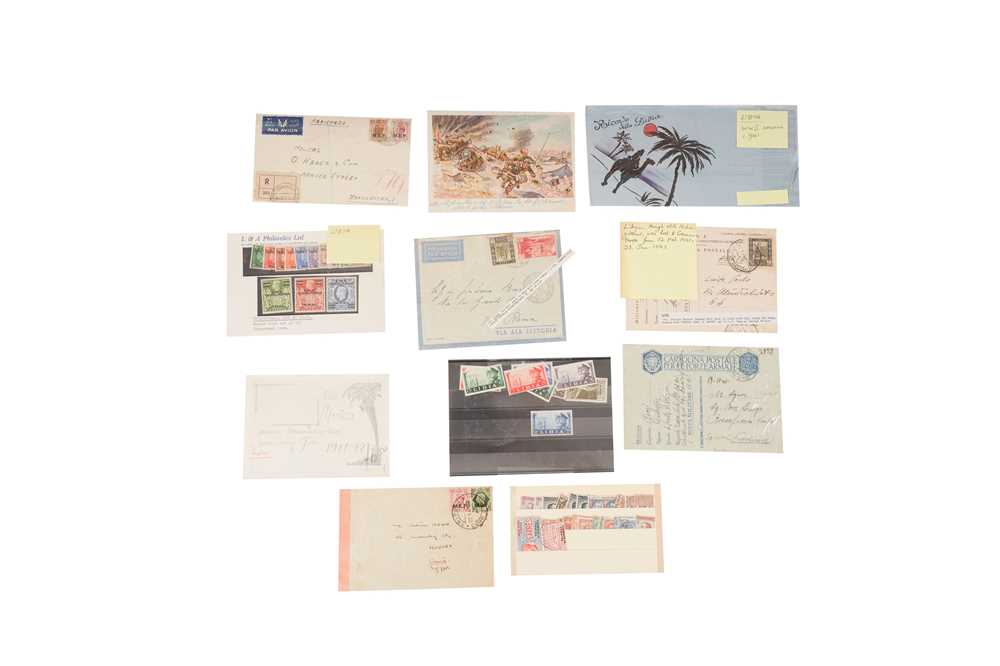 Lot 195 - Libya MEF 1940 – 1948 Stamps Postal History