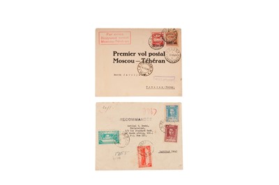 Lot 256 - Persia Russia Zanzibar Flights 1924/1946