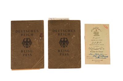 Lot 268 - Perisa/Iran 1936 Passports German Technical Institute Director