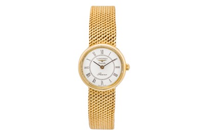 Lot 130 - Lady's Longines 'Présence' Bracelet Watch