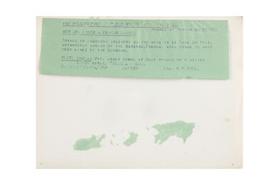 Lot 63 - WORLD WAR II VINTAGE PRESS PRINTS, INCLUDING VIEWS BY RAMAGE & BROEDERICK, 1944-1945