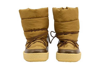 Lot 296 - Isabel Marant Khaki Zimlee Snow Boot - Size 37