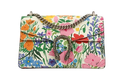 Lot 21 - Gucci x Ken Scott Floral Dionysus Small Shoulder Bag