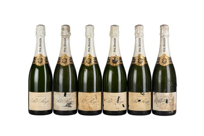 Lot 15 - CHAMPAGNE NV POL ROGER WHITE FOIL 12x75cl