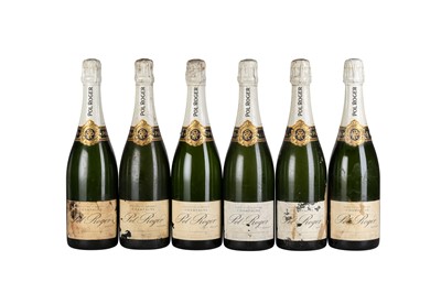 Lot 14 - CHAMPAGNE NV POL ROGER WHITE FOIL 12x75cl