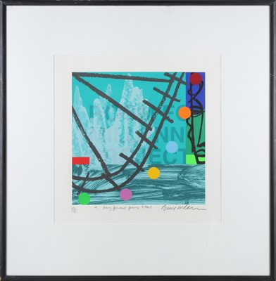 Lot 341 - BRUCE MCLEAN (BRITISH B. `1944)