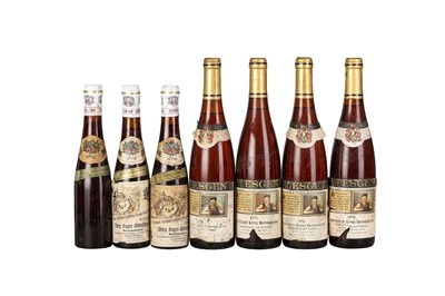 Lot 185 - GERMANY BEERENAUSLESE MIXED CASE, VARIOUS VINTAGES, 1937-71 7x75cl, 3x37.5cl