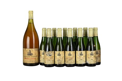 Lot 147 - BURGUNDY, WHITE 1983 CHATEAU FUISSE POUILLY FUISSE VIELLES VIGNES 1x1.5l, 1996 CHATEAU FUISSE POUILLY FUISSE VIELLES VIGNES 23x37.5cl