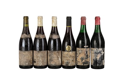 Lot 132 - BURGUNDY, RED 1964 FLEURIE 2x75cl, 1923 NUITS ST GEORGES MICHEL COUVREUR 5x75cl, 2009 HAUTES COTES DE BEAUNE DEMANGEOT 3x75cl, 2011 COTE DE BROUILLY 1x75cl