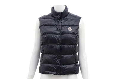 Lot 66 - Moncler Navy Grenoble Padded Down Gilet - Size 1