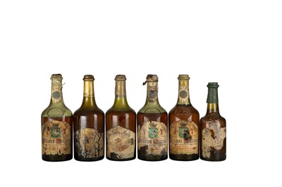 Lot 192 - JURA MIXED VINTAGES INCLUDING 1961 HENRI MAIRE CHATEAU CHALON GRAND VIN DE GARDE RESERVE AUX DE NESLES 1x37.5, 5x63cl