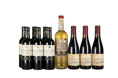 Lot 286 - SOUTH OF FRANCE MIXED VINTAGES RED WINE 1x75cl, 9x37.5cl